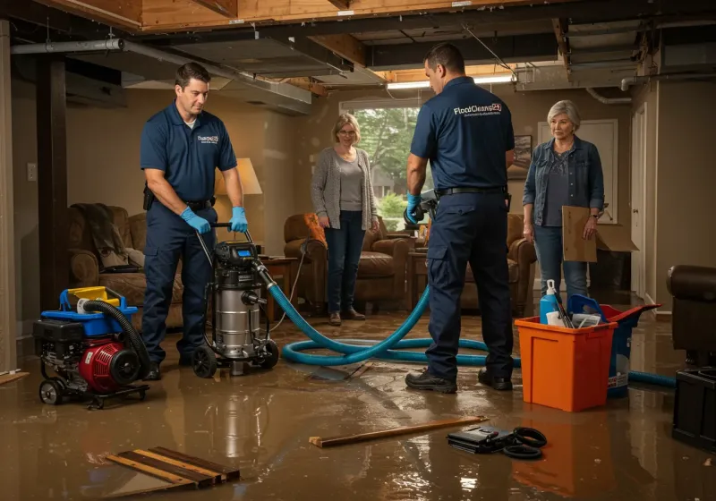 Basement Water Extraction and Removal Techniques process in Curtisville, PA